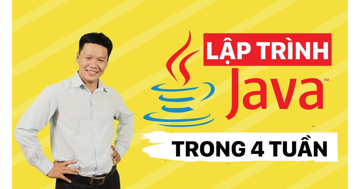 Lập trình Java trong 4 tuần