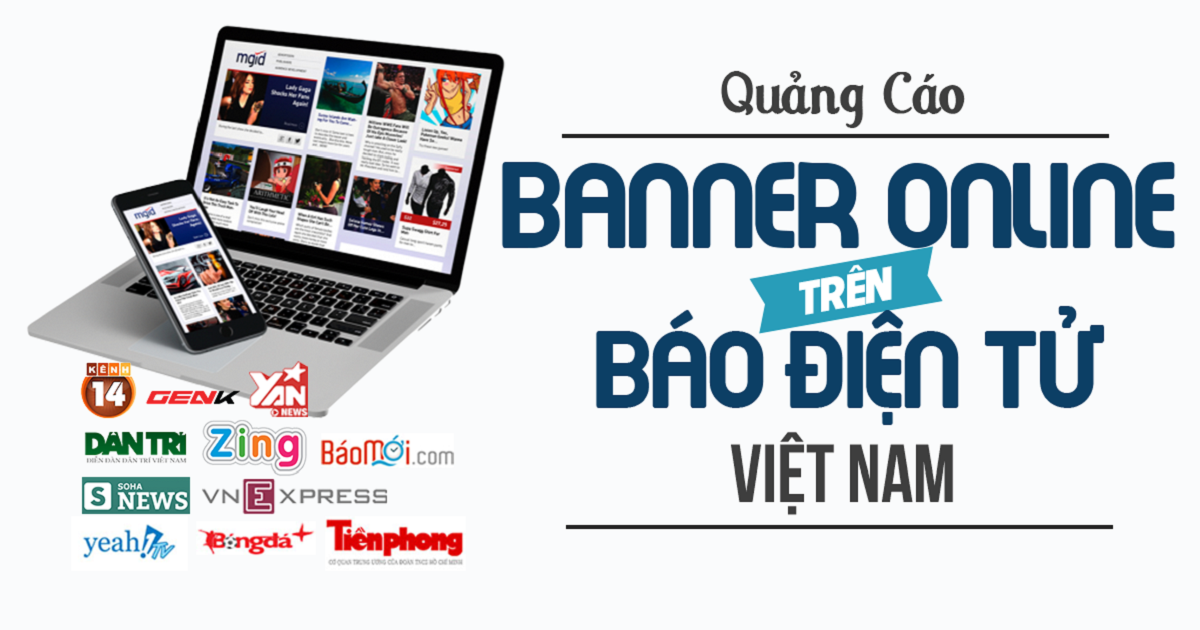 Quảng cáo Banner Online trên các trang báo điện tử Việt Nam